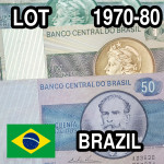 LOT Brazil - 1, 1, 50 Cruzeiro (1970-80)