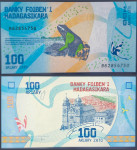 MADAGASCAR / MADAGASKAR (2017) 100 Ariary UNC