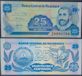 NICARAGUA / NIKARAGVA (1991) 25 Centavos UNC