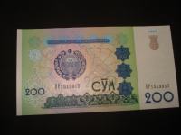 Novčanica Uzbekistan 200 sum 1997.UNC