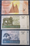 Novčanice UNC Madagascar lot