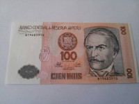 PERU 100 INTIS 1987 GODINA UNC