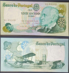 PORTUGAL (1978) 20 Escudos UNC