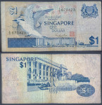 SINGAPORE / SINGAPUR (1976) 1 Dollar