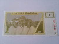 SLOVENIJA 1 TOLAR 1990 GODINA UNC