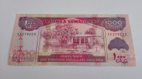 SOMALILAND 1 000 SHILLINGS 2011 GODINA UNC