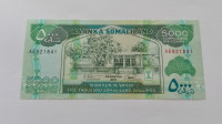 SOMALILAND 5 000 SHILINGS 2011 GODINA UNC