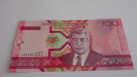 TURKMENISTAN 100 MANAT 2005 GODINA UNC