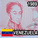 Venecuela / Venezuela - 5 Bolivares (1989) UNC