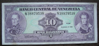 Venezuela 10 Bolívares 1992