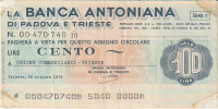 ITALIA-PADOVA 1976 LIRE CENTO