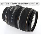 canon EF-S 17-85 mm 1:4-5.6 IS USM