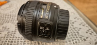 Nikkor 50mm 1.8 G objektiv