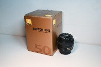 Nikon Nikkor AF-S 50mm 1.8 G + UV Filter