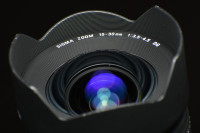 Nikon Sigma objektiv 15-30 f/3.5-4.5 EX DG