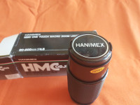 Hanimex 80-200mm f/4.5 Macro MC m42 poklopci kutija