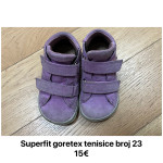 Superfit Gore-Tex kožne tenisice za bebe