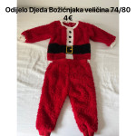 Odijelo Djeda Božićnjaka za bebe