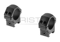 Leapers PRO 30mm Low Profile P.O.I. Picatinny Rings Black