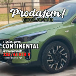 4x 235/45 R18V Continental PremiumContact6 vožene 3 mj.