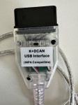 K+ DCAN USB OBD kabel