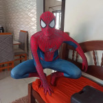 SPIDERMAN KOSTIM ZA ODRASLE VEL 190 CM NOVO