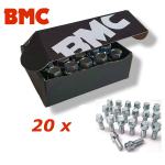 BMC Komplet od 20 vijaka M12 x 1.5  za BMW