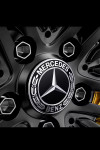 Mercedes poklopci-čepovi za alu felge 63 mm