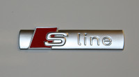 Znak Oznaka Logo Amblem AUDI S line*-Metalni samoljepivi!!