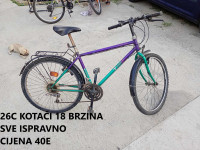 BICIKLI 26C KOTAĆI 18 BRZINA