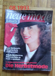 Neue mode 08.1993. Nova moda