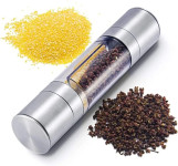 NOVO  2u1 moderan  INOX mlinac za papar i sol i začine 20cm