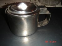 čajnik " Kordun " rostfrei 0,3 litre visine 8 cm neoštečeno