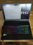 Gaming laptop Msi GF75 Thin, Rtx 3060, i7 10750H, 64Gb Ram, 1Tb SSD