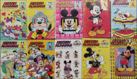 Mikijev almanah – brojevi 250-259 – April 1988. – Januar 1989.