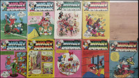 Mikijev zabavnik komplet brojeva 763-774  – Walt Disney – 9 brojeva