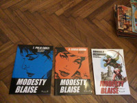 Modesty Blaise br. 7,8,17,19, smrtonosna zamka, atol bikini