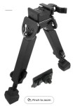 Bipod UTG Full Metal QD Weaver Picatinny nogice za pušku