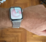 Apple watch 4, 44mm, stainless steel, esim verzija