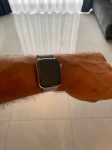 Apple watch 4, Stainless Steel, 44mm + Milanese Loop Band