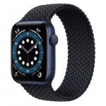 APPLE WATCH REMEN NARUKVICA Braided Solo Loop Charcoal