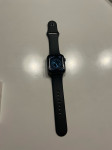 Apple Watch Series 6 44mm Space Gray Aluminum Case, Black Sport Band