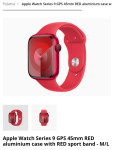 Apple watch series 9 gps 45 mm RED