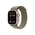 apple watch ultra 2 2024 49mm titanium olive alpine loop m