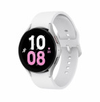 Samsung Galaxy Watch 5 44mm Silver (White Silicon Strap)