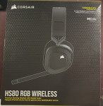 Gaming Headphones - Gaming Slušalice Corsair HS80 RGB Wireless Usb