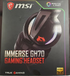 Gaming Headphones - Gaming Slušalice MSI Immerse GH70 7.1 RGB USB