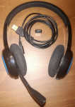 Slušalice Logitech Wireless Headset H600, bežične, USB