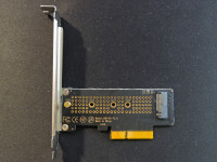 Adapter M.2 NVMe to PCIe 4.0/3.0 16Gbps x4 - M.2 SSD u PCI-E x4 slot