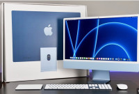 Apple iMac 24 Blue - kao NOVO, prodajem radi zatvaranja obrta